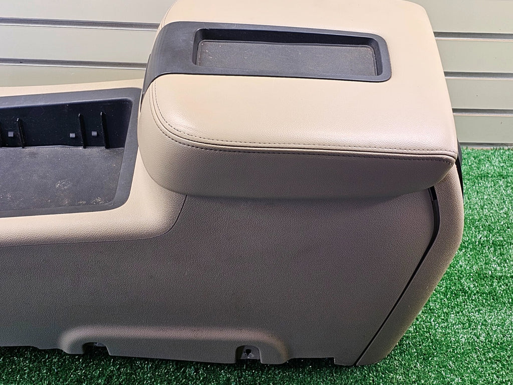 🔥07-13 CHEVY SILVERADO GMC SIERRA Floor Center Console Armrest Assembly TAN