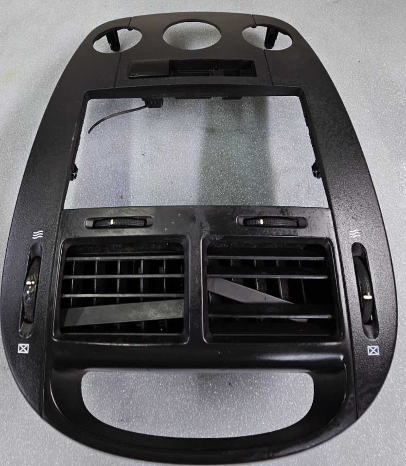 🔥07-09 Spectra Center Dash Radio Stereo Display Climate Trim Panel Bezel Black