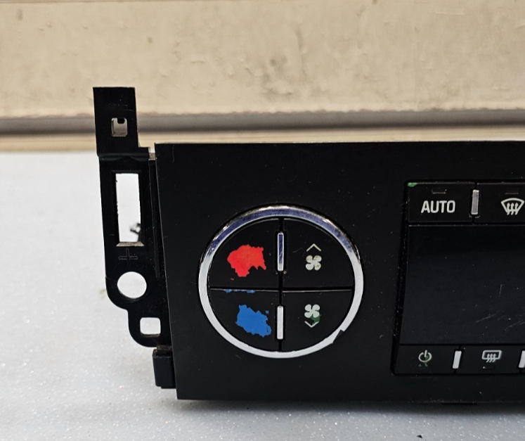 07-11 Silverado Sierra YUKON Dash Heater AC CLIMATE Control Temperature Digital