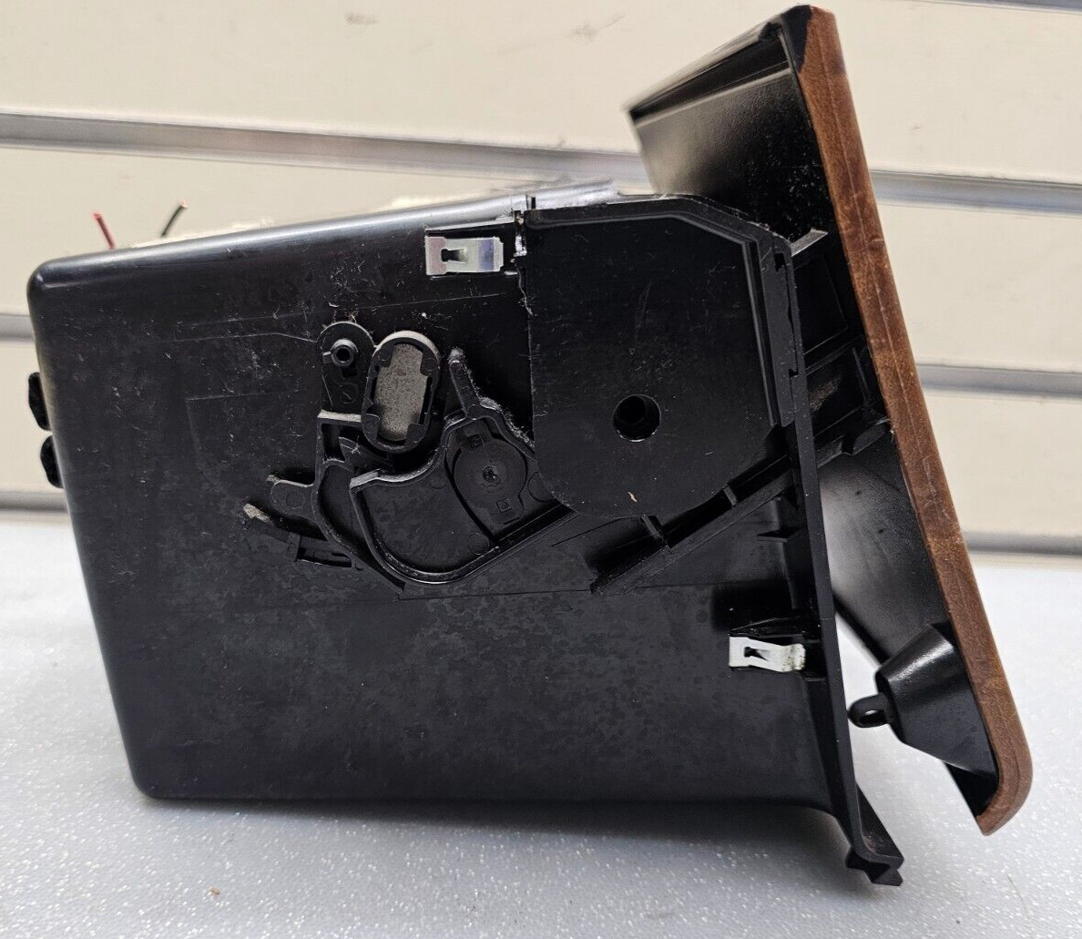 🔥07-12 Nissan Altima Compartment Center Console Storage Bin Woodgrain OEM