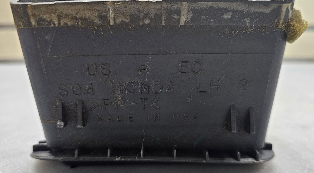 96-00 Civic Sedan Dash Left Driver A/C Air Vent Heater Grille Conditioning Black