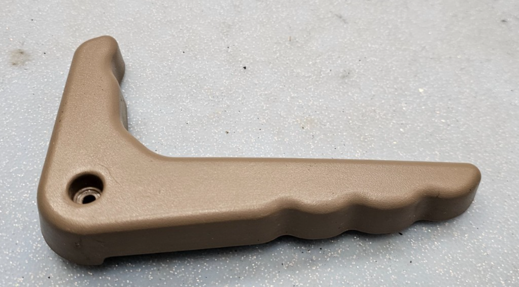 🔥02-05 FORD EXPLORER SECOND ROW REAR SEAT HANDLE LEFT DRIVER TAN OEM