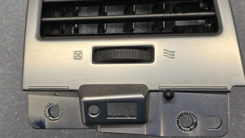 🔥09-12 LINCOLN MKS DASH RIGHT PASSENGER AIR VENT A/C AC HEATER PANEL SILVER