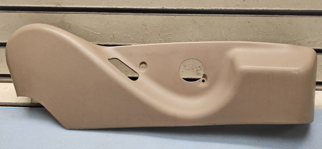 🔥99-05 Ford F250 F350 Front Right Passenger Manual Seat Outer Trim Panel Tan