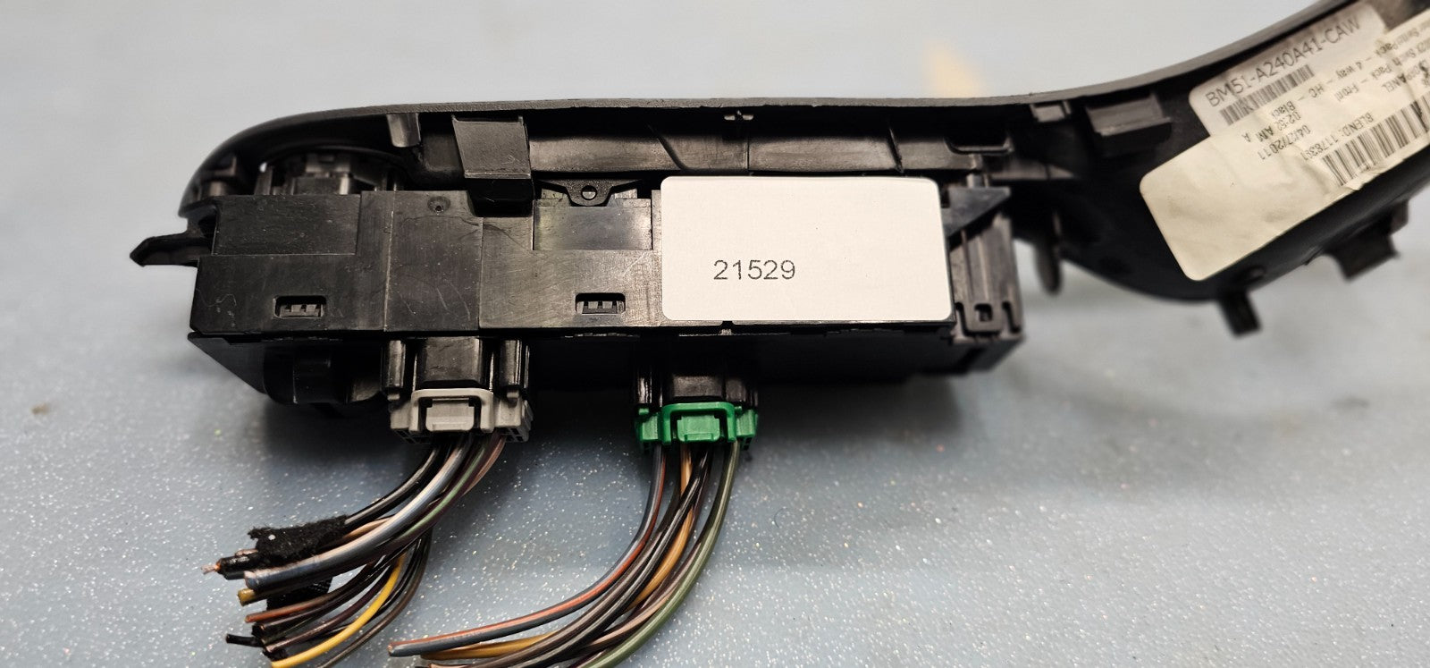 12-18 Focus Escape Front Left Driver Master Power Window Switch Regulator Black