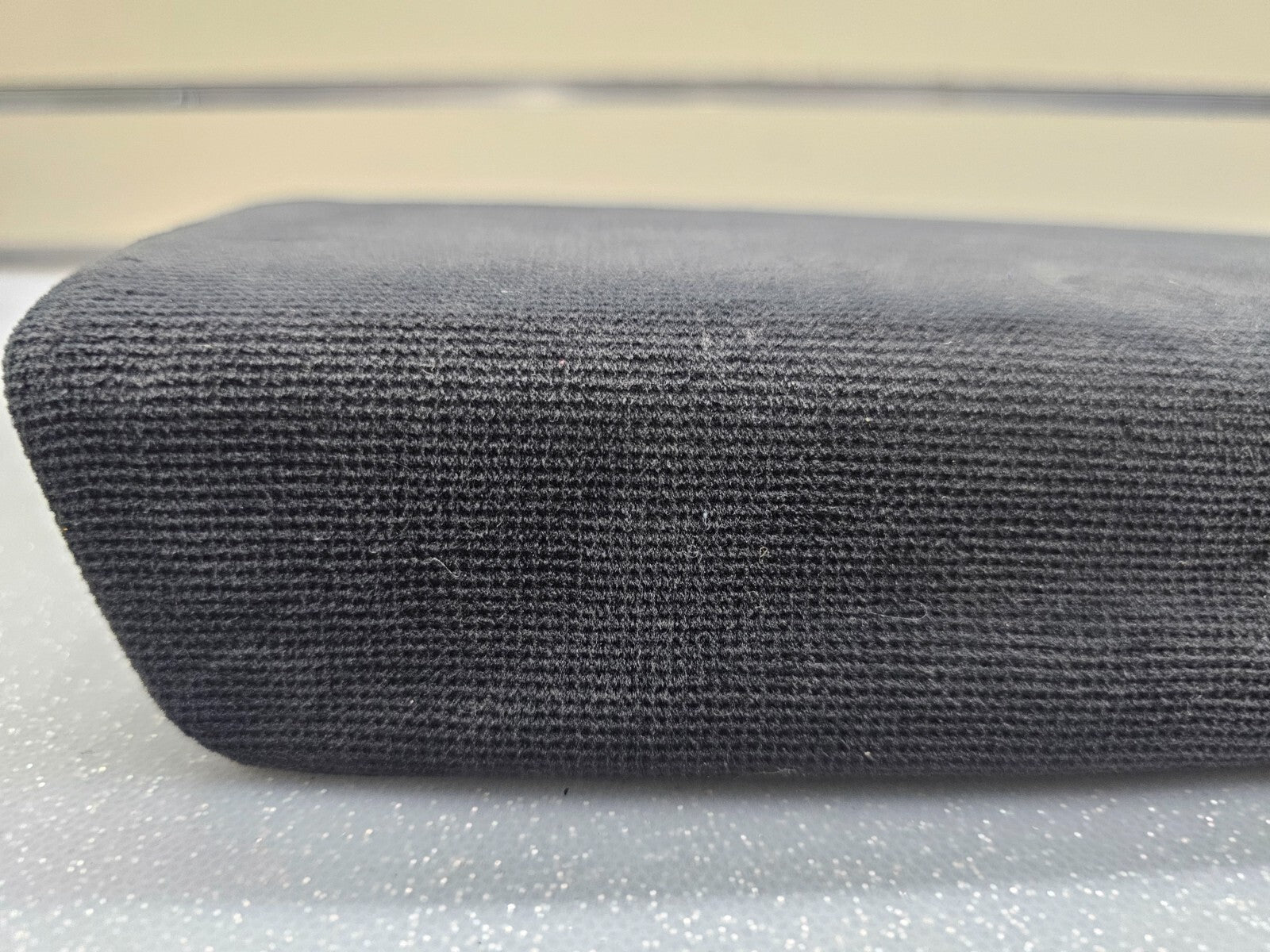 🔥04-08 Acura TSX Center Console Lid Arm Rest Top Pad Cover Assembly Cloth Black