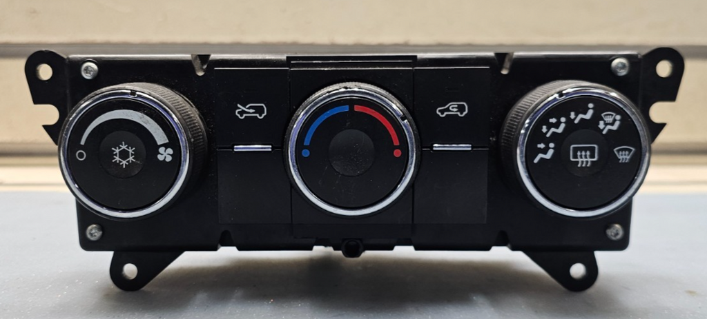 🔥09-12 CHEVY TRAVERSE DASH CLIMATE CONTROL A/C HEATER TEMPERATURE HVAC PANEL