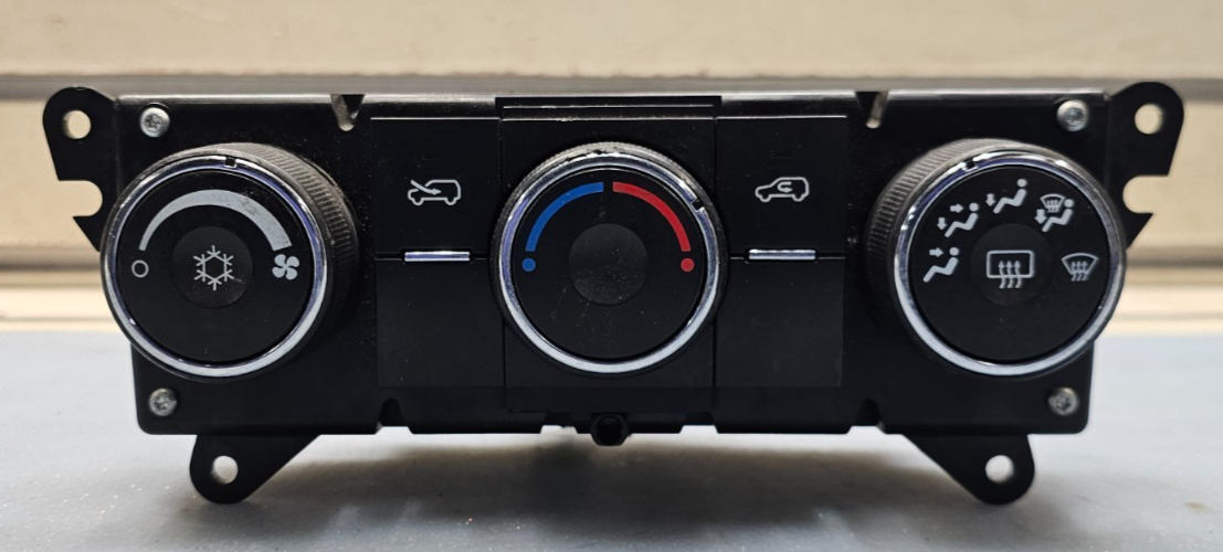 🔥09-12 CHEVY TRAVERSE DASH CLIMATE CONTROL A/C HEATER TEMPERATURE HVAC PANEL