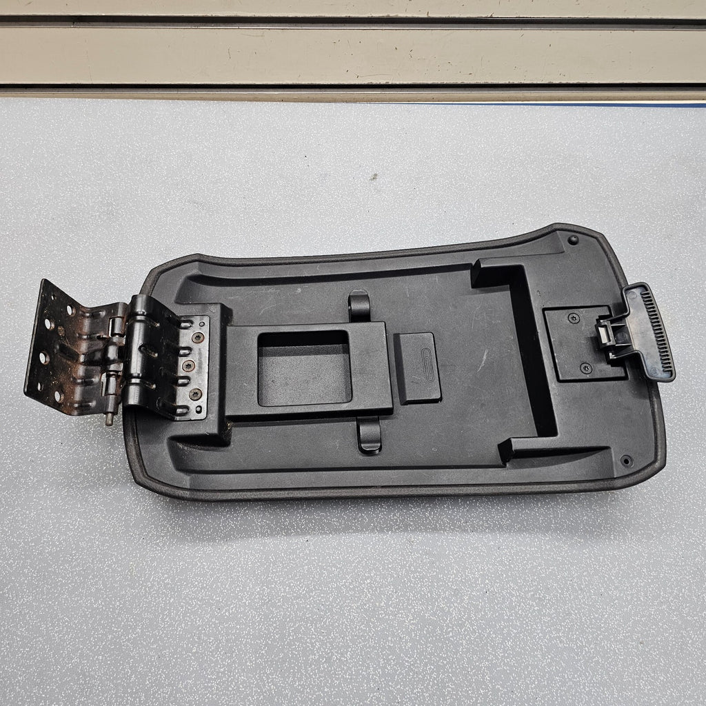 07-10 Edge Front Center Console Lid Leather Armrest Assembly Top Cover Black