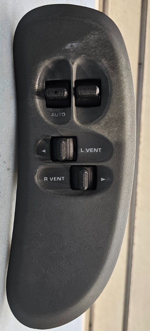 🔥04-07 CARAVAN TOWN COUNTRY DRIVER MASTER DOOR LOCK WINDOW CONTROL SWITCH GRAY