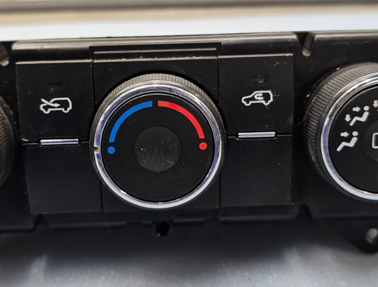 🔥09-12 TRAVERSE DASH CLIMATE CONTROL A/C HEATER TEMPERATURE HVAC PANEL BLACK