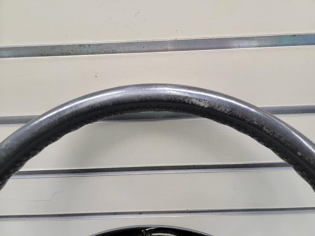 🔥03-06 SILVERADO SIERRA YUKON TAHOE SUBURBAN STEERING WHEEL LEATHER BLACK