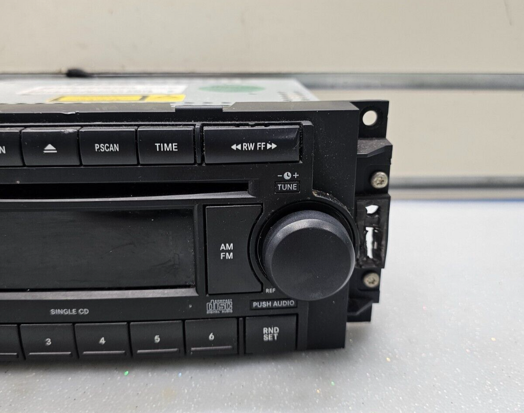 🔥2004-2010 Jeep Dodge Chrysler Front Dash Radio AM FM CD Aux Input OEM