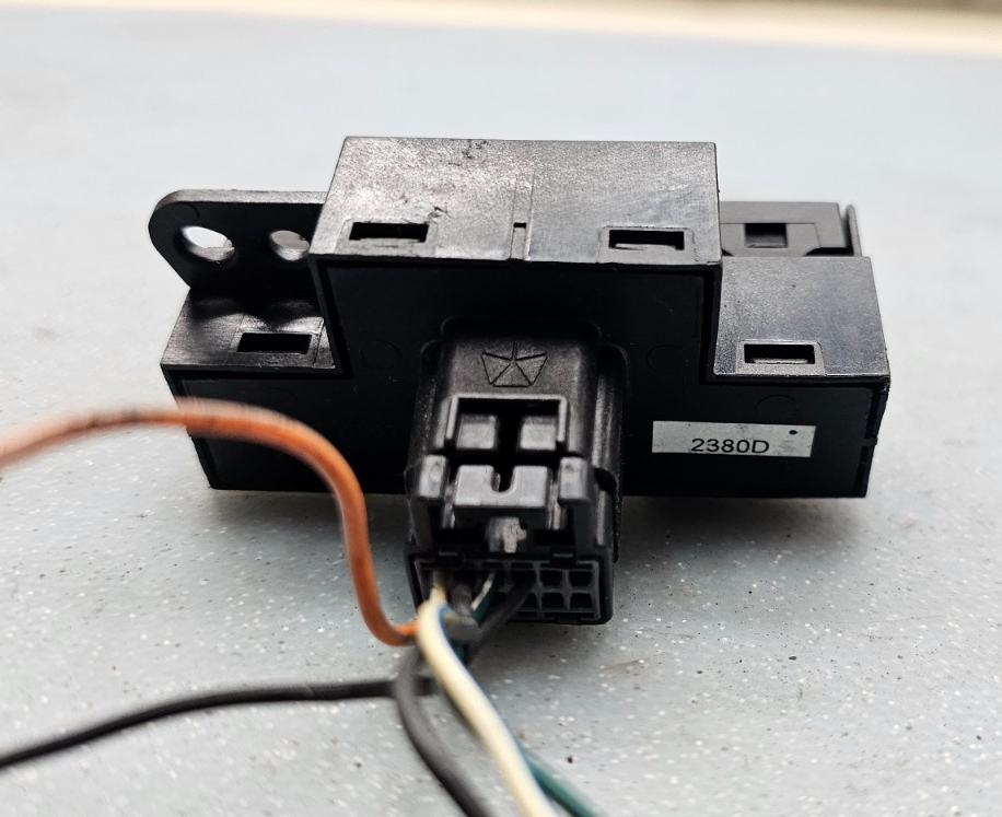 🔥09-10 Chrysler 300 Grand Caravan Hazard Warning Light Control Switch Black OEM