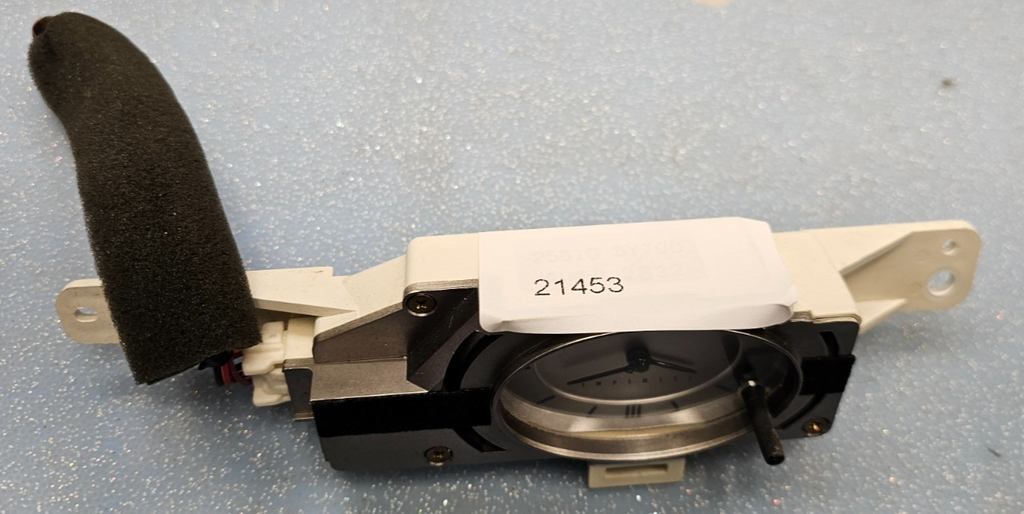 🔥2002-2004 INFINITI I35 DASH CLOCK ASSEMBLY Time Display Analog Mount Silver