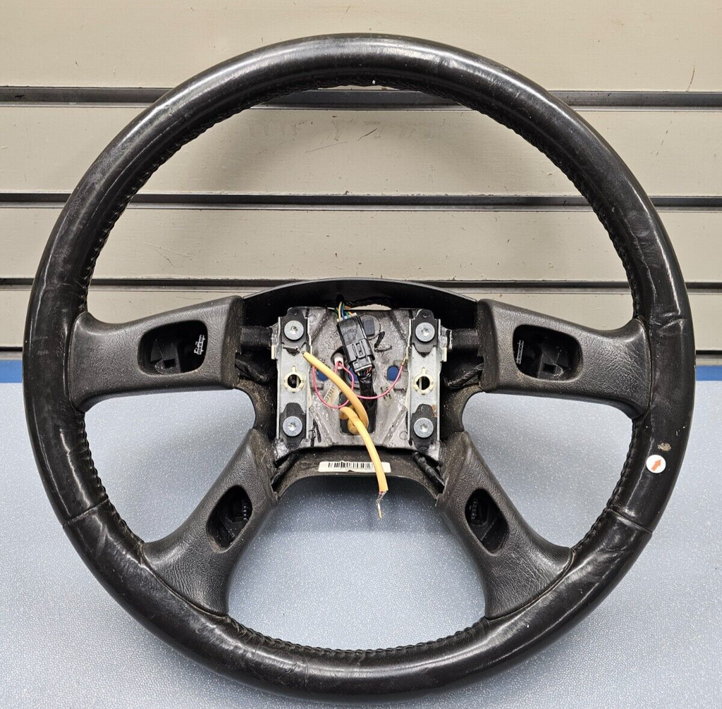 🔥03-06 Chevy Tahoe Yukon Escalade Left Driver Steering Wheel Column Cover BLACK
