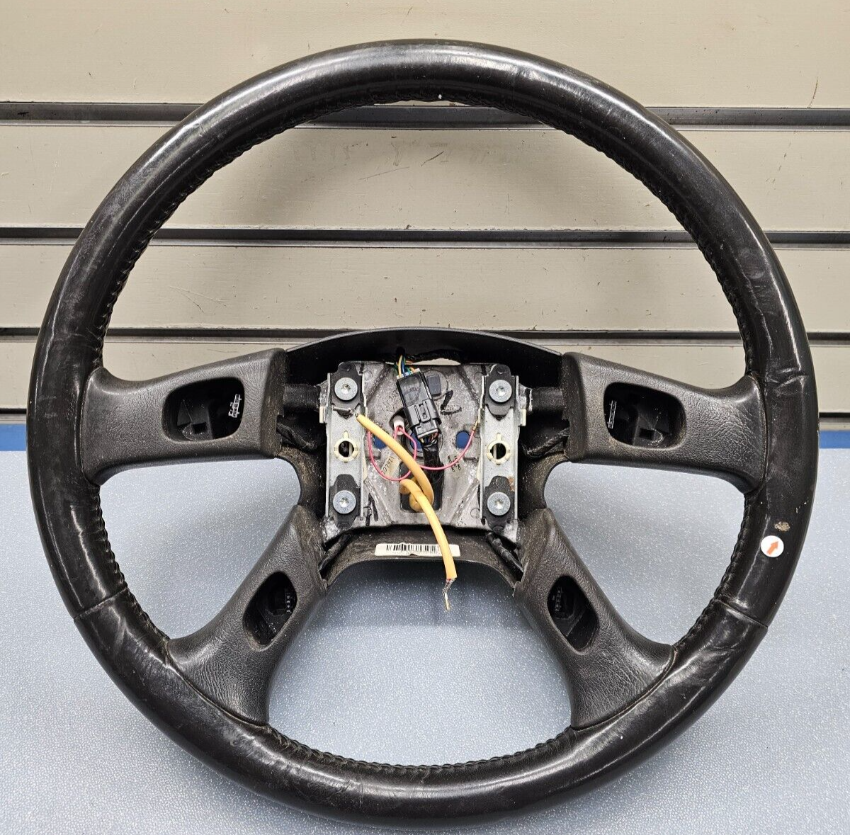 🔥03-06 Chevy Tahoe Yukon Escalade Left Driver Steering Wheel Column Cover BLACK