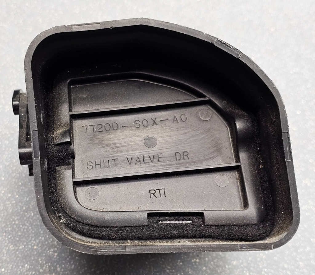 🔥99-04 Honda Odyssey Dash Left Driver Master Air Vent AC A/C Heater Panel Black