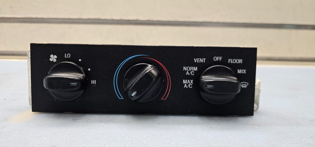 🔥92-95 Sable Taurus Dash A/C HVAC Heater Climate Temperature Control Unit Black