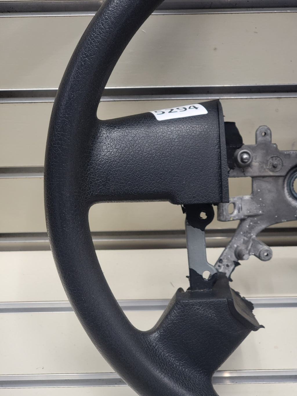 🔥2004-2008 Ford F-150 F150 Tan Leather Wrapped Steering Wheel OEM Black