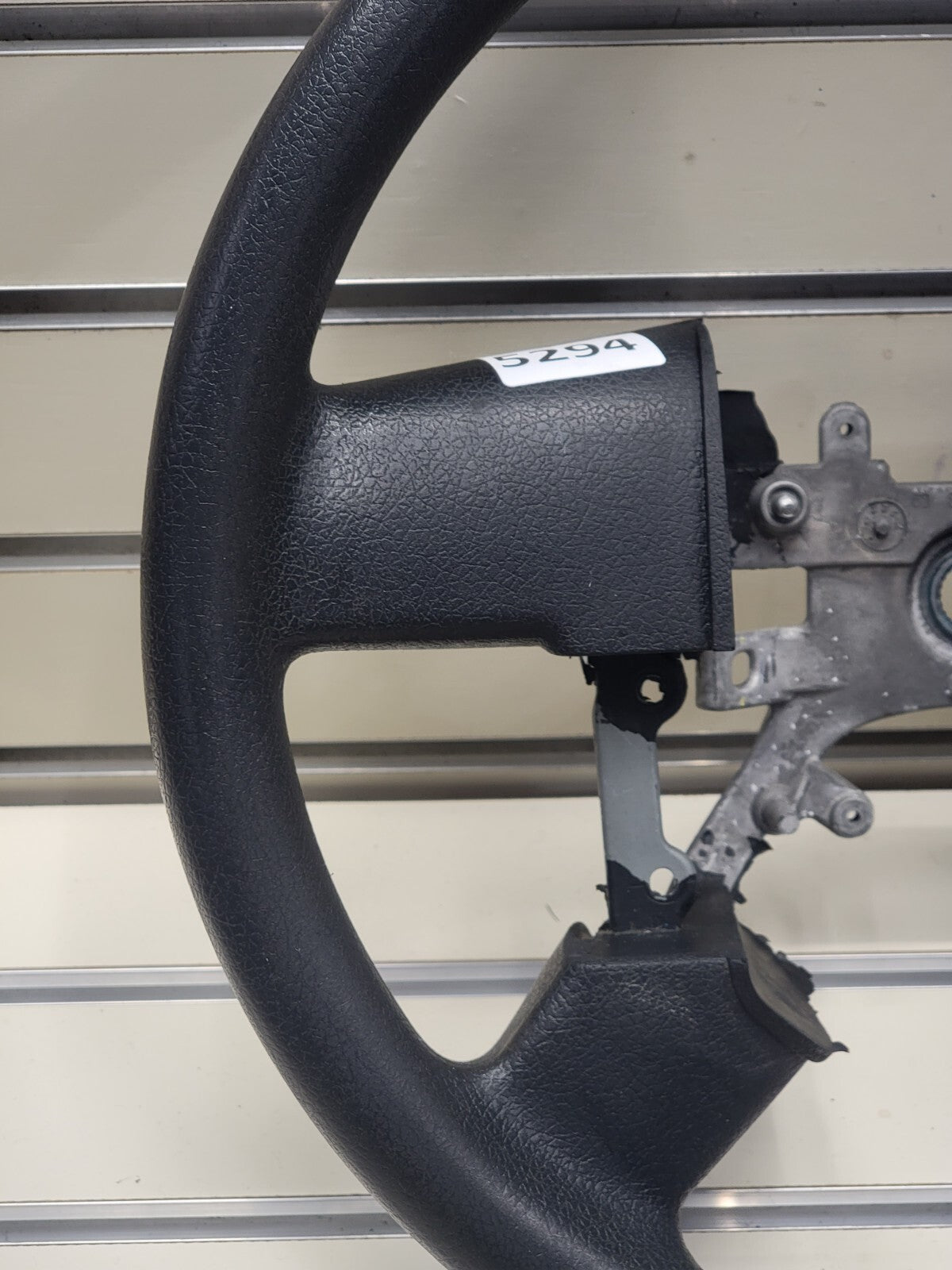 🔥2004-2008 Ford F-150 F150 Tan Leather Wrapped Steering Wheel OEM Black