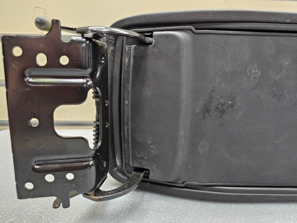 🔥13-16 DODGE DART CENTER CONSOLE ARM REST LID LEATHER BLACK TOP PAD COVER BLACK