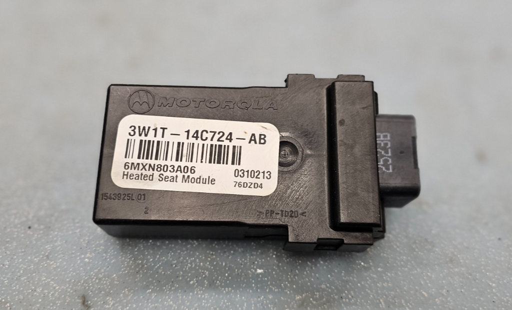 🔥03-11 Lincoln Town Car Control Heated Heat Heat Seat Module OEM BLACK