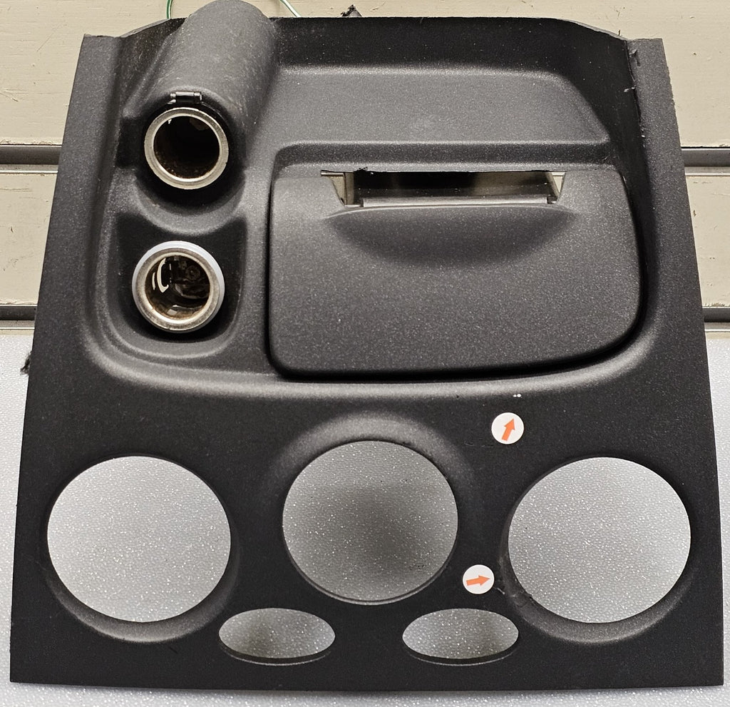 🔥01-06 Santa Fe Dash Temperature Climate control Heater Air Filter Bezel Black