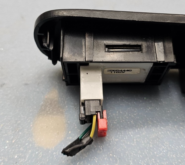 🔥00-05 LeSabre Passenger Door Window Switch Climate Temperature Control Black