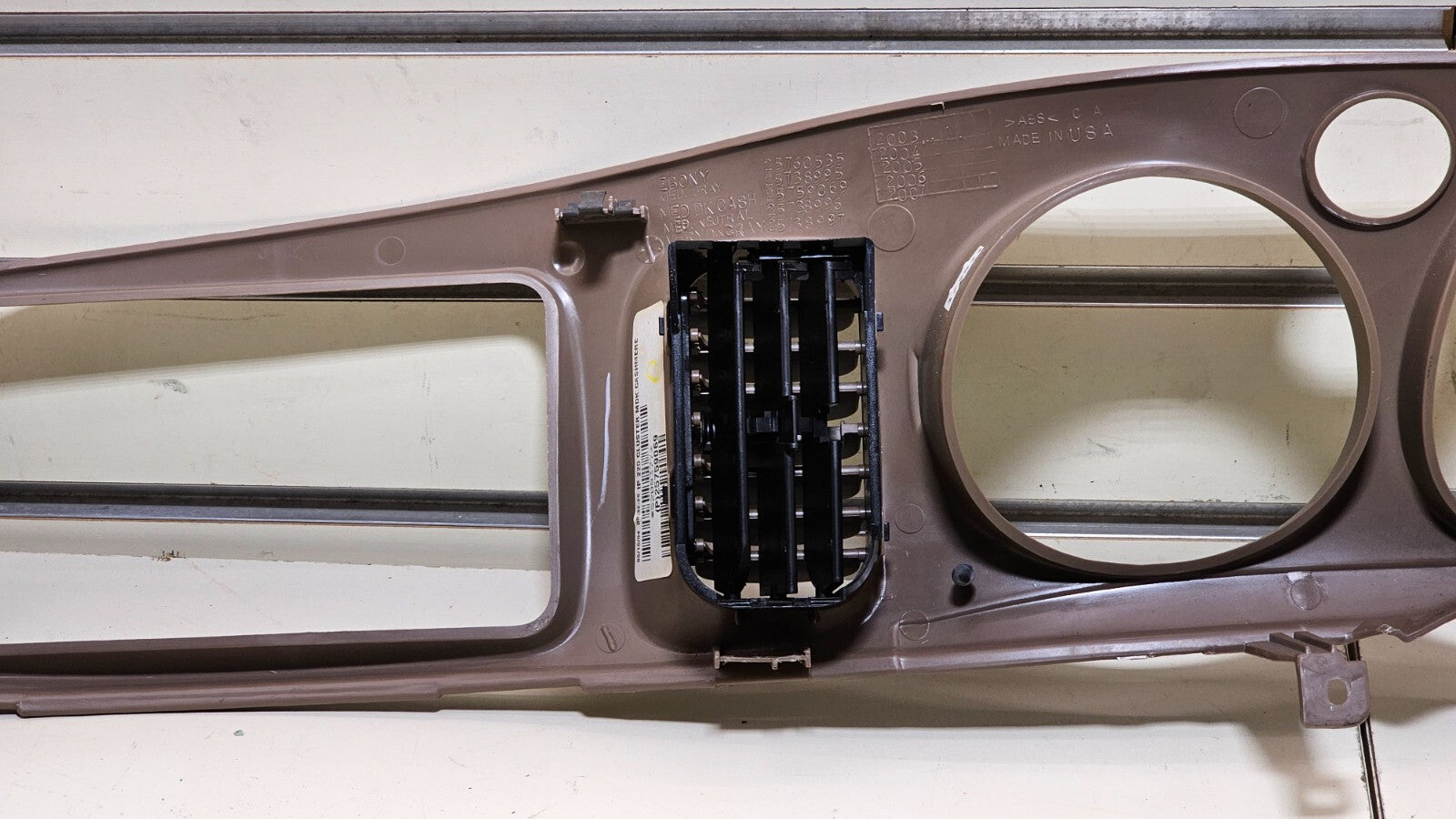 🔥00-05 BUICK LESABRE DASH SPEEDOMETER INSTRUIMENT CLUSTER BEZEL TRIM PANEL TAN