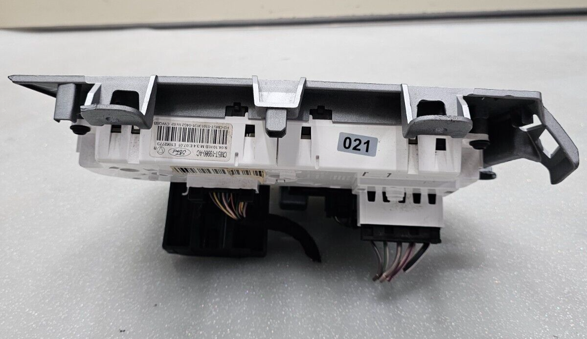 🔥12-14 FORD FOCUS A/C HEATER CLIMATE CONTROL Dash Bezel Temperature SILVER OEM