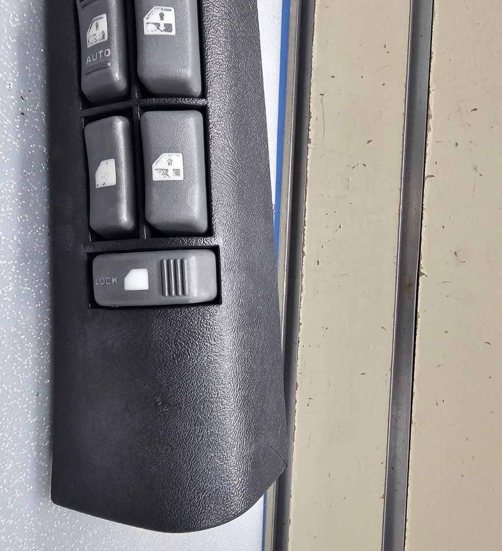 🔥95-97 S10 BLAZER JIMMY Left Driver Master Power Window Switch Assembly Black