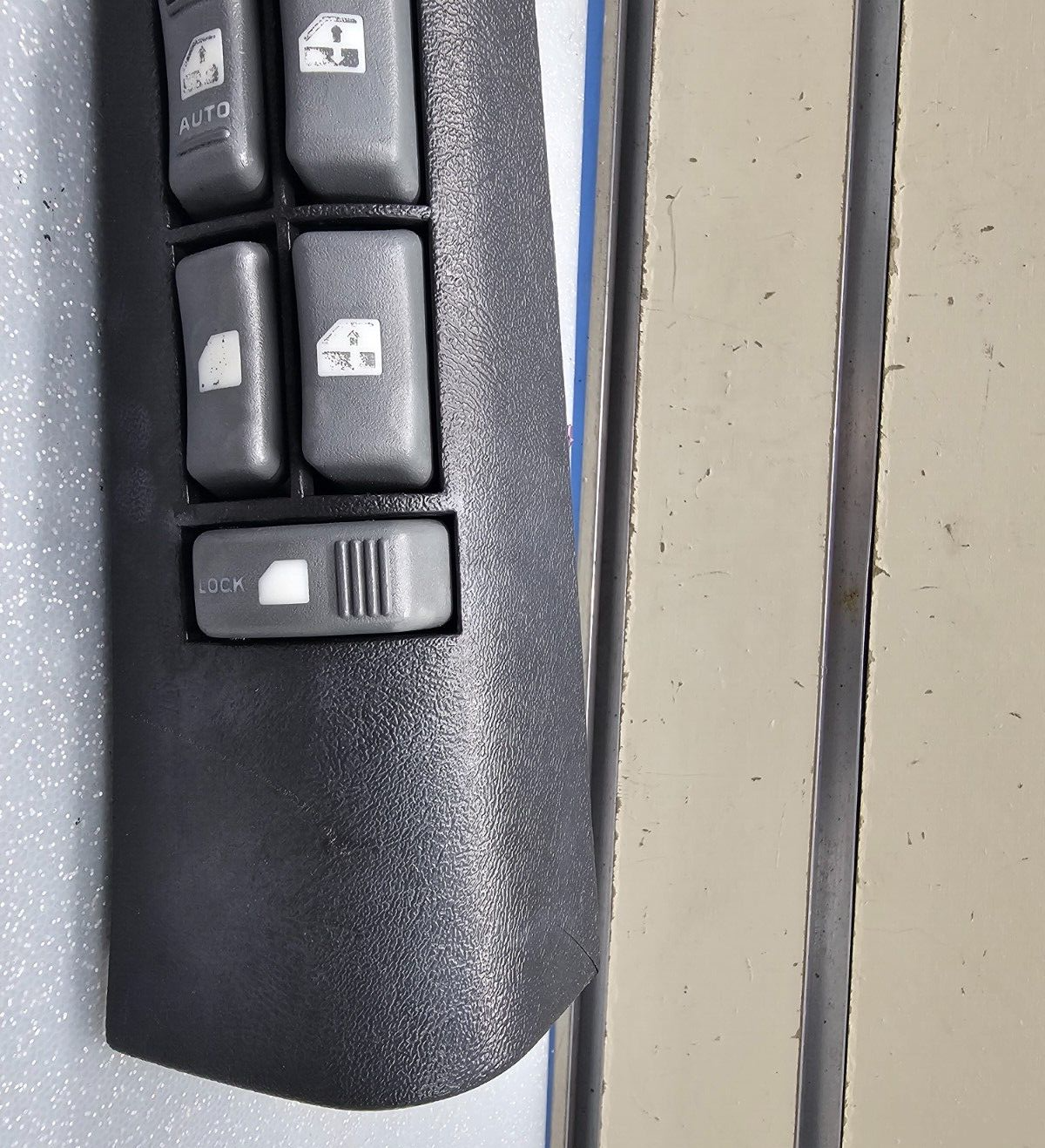 🔥95-97 S10 BLAZER JIMMY Left Driver Master Power Window Switch Assembly Black