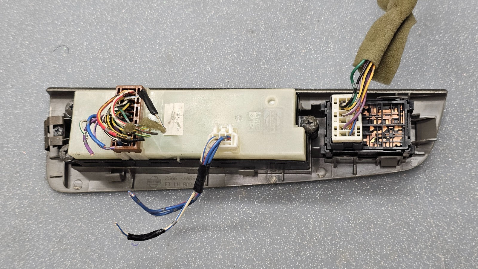🔥02-06 Altima Left Driver Master Window Power Switch Control Assembly Tan OEM