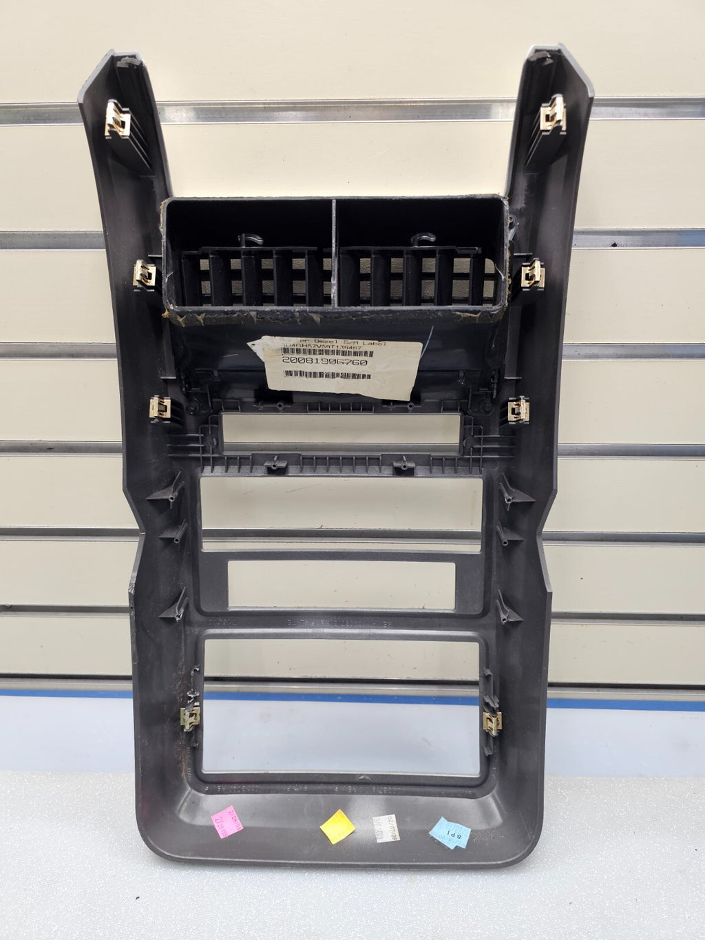 🔥2009-2010 DODGE JOURNEY Center DASH RADIO TRIM BEZEL Climate AIR Vents SILVER