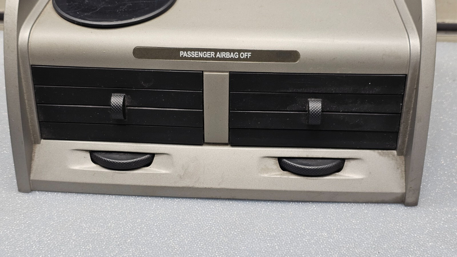 🔥 08-12 Ford Escape Center Dash Console Air Vent Heater Conditioning SILVER