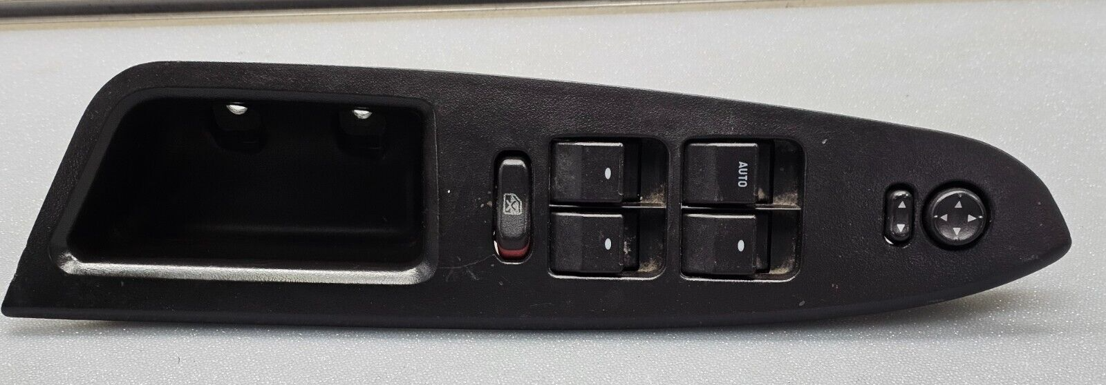 🔥06-08 CHEVY IMPALA LEFT DRIVER MASTER POWER WINDOW SWITCH BEZEL ASSEMBLY BLACK