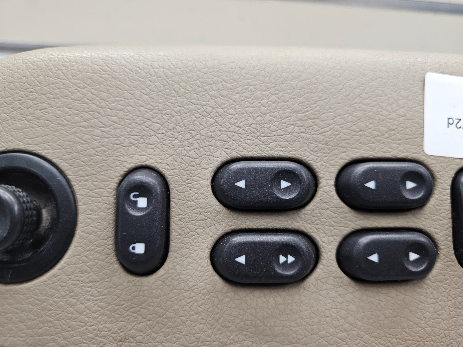 🔥04-08 Ford F-150 Left Driver Master Main Window 2 Door Switch Control TAN WS24