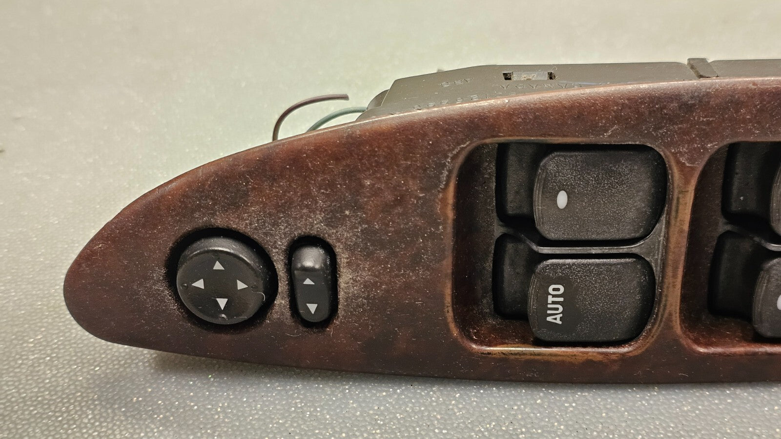 🔥04-07 MALIBU LEFT DRIVER MASTER POWER WINDOW DOOR CONTROL SWITCH ASSEMBLY WOOD