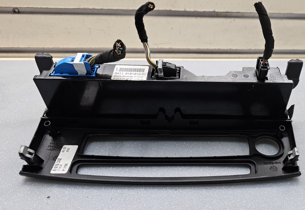 🔥04-10 BMW E60 AC HEATER CLIMATE TEMPERATURE CONTROL TRIM PANEL OEM
