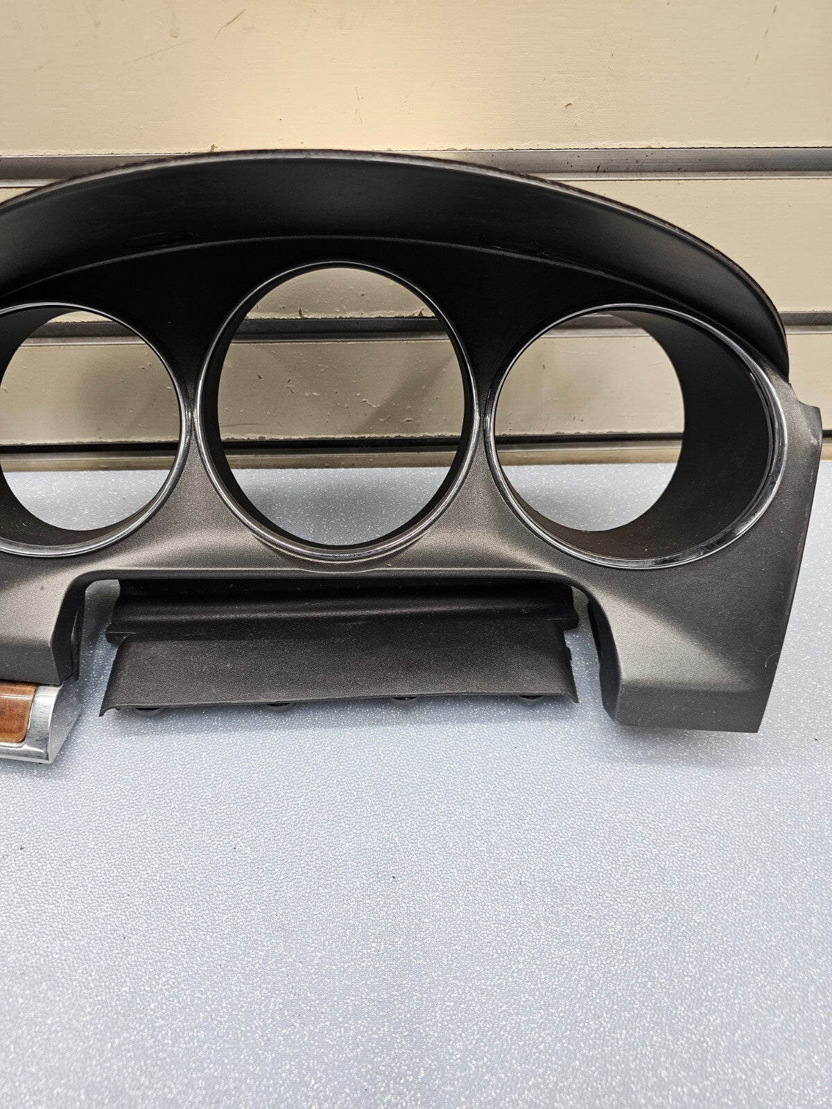 🔥10-12 Lincoln MKZ Dash Speedometer Instrument Cluster Bezel Trim Panel Black