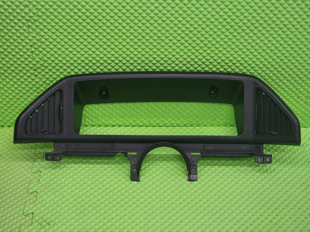 87-91 Ford F-150 F250 F350 BRONCO Dash CLUSTER Bezel Speedo Gauge Trim Black C11