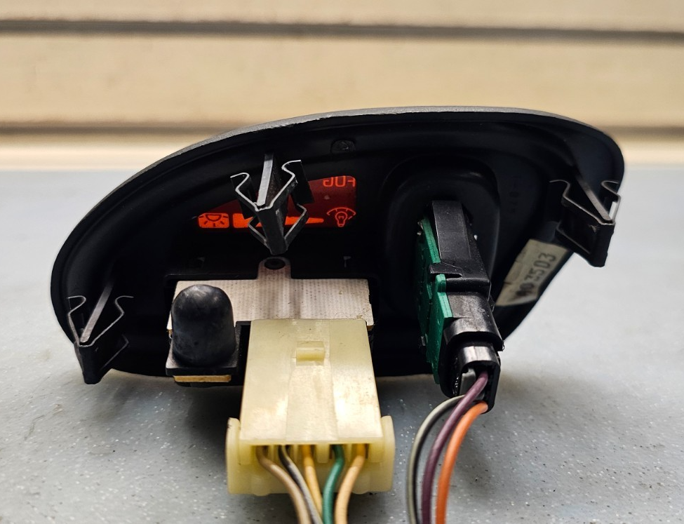 🔥99-05 Pontiac Grand AM Dash Light Dimmer Fog Switch Button Control BLACK OEM