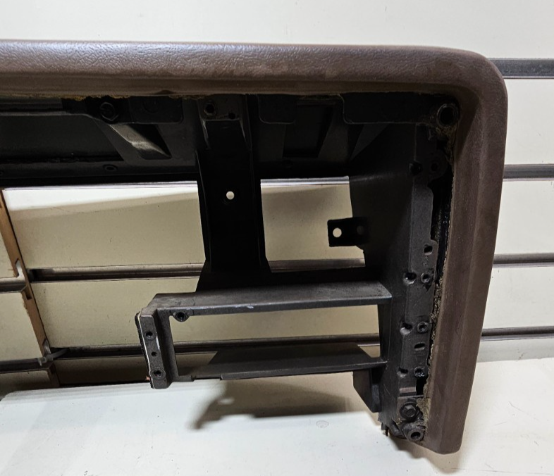 88-94 CHEVY GMC CK SUBURBAN BLAZER Instrument Cluster Gauge Dash Bezel DK TAN C2