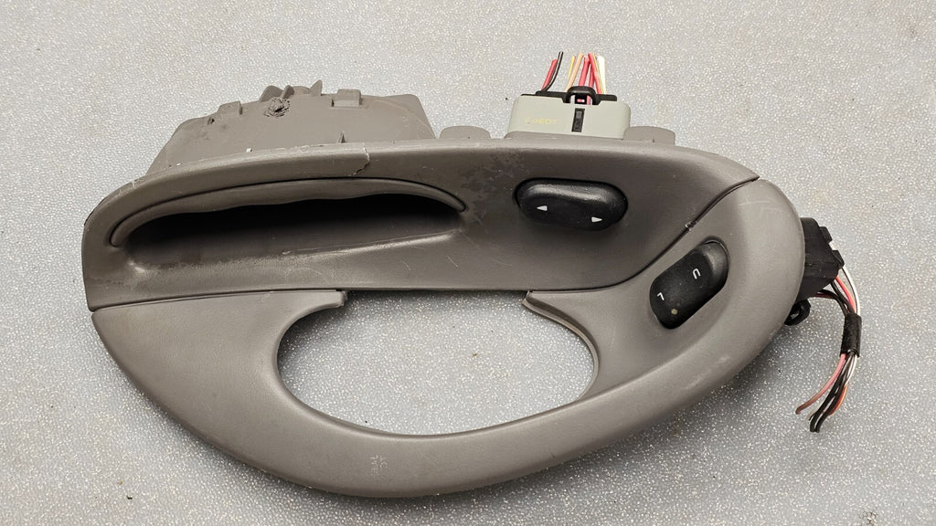 🔥 96-99 FORD TAURUS RIGHT PASSENGER REAR DOOR PANEL WINDOW SWITCH GRAY