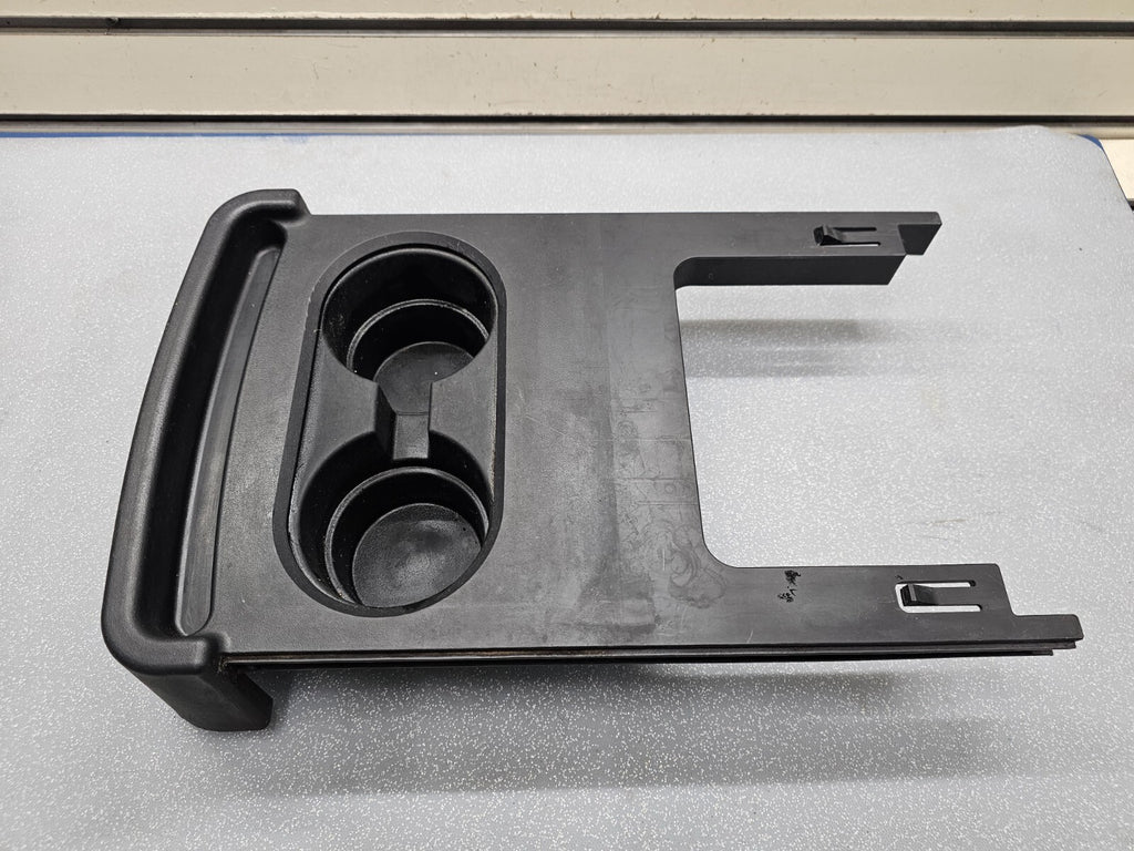 🔥09-14 Ford F-150 Under Center Console Jump Seat Armrest Cup Drink Holder Black