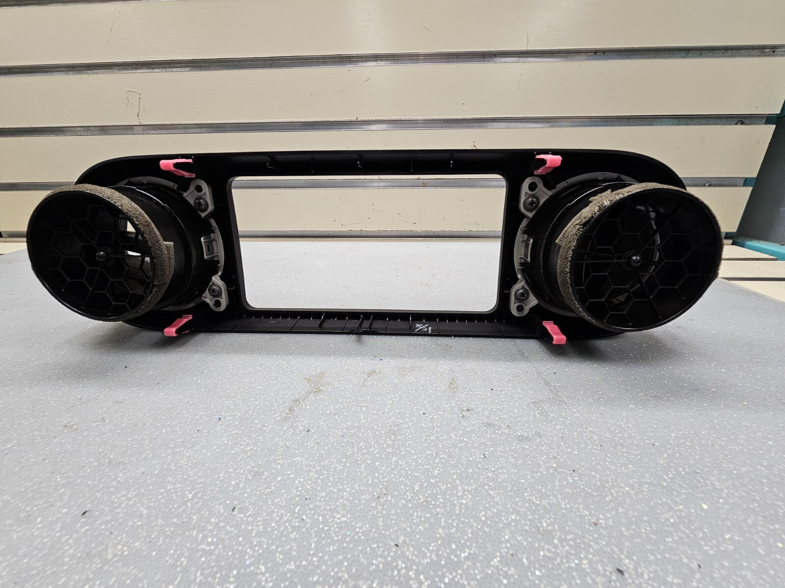 08-15 Scion XB Center Dash Radio Stereo Bezel Surround Trim Panel Molding Black