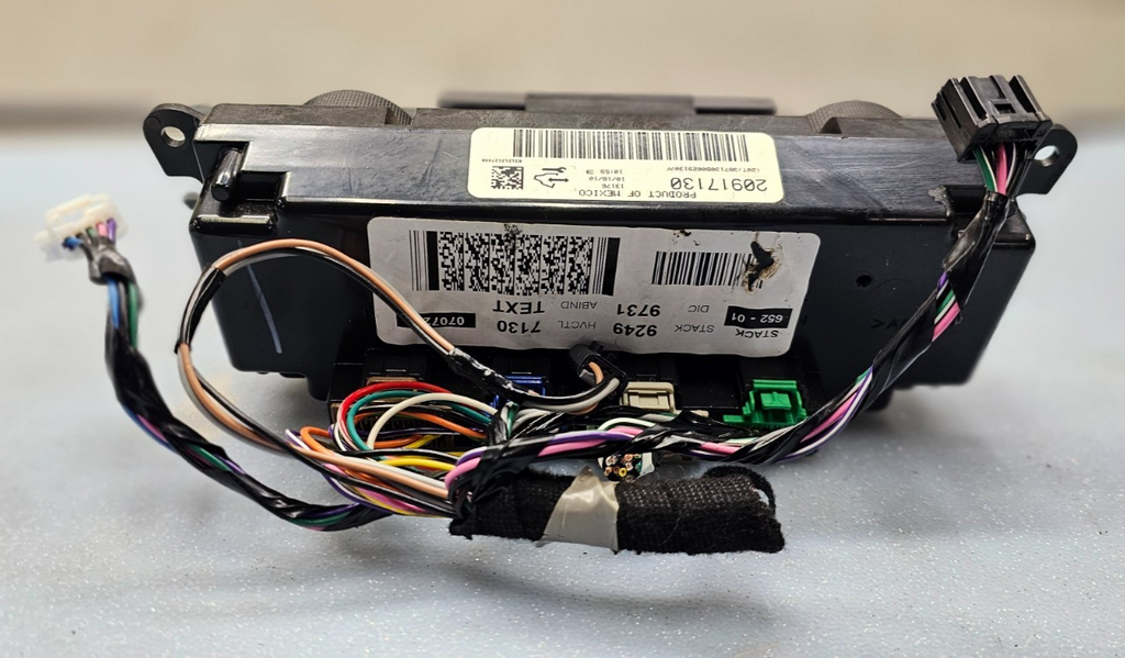 🔥09-12 TRAVERSE DASH CLIMATE CONTROL A/C AC HEATER TEMPERATURE HVAC PANEL BLACK