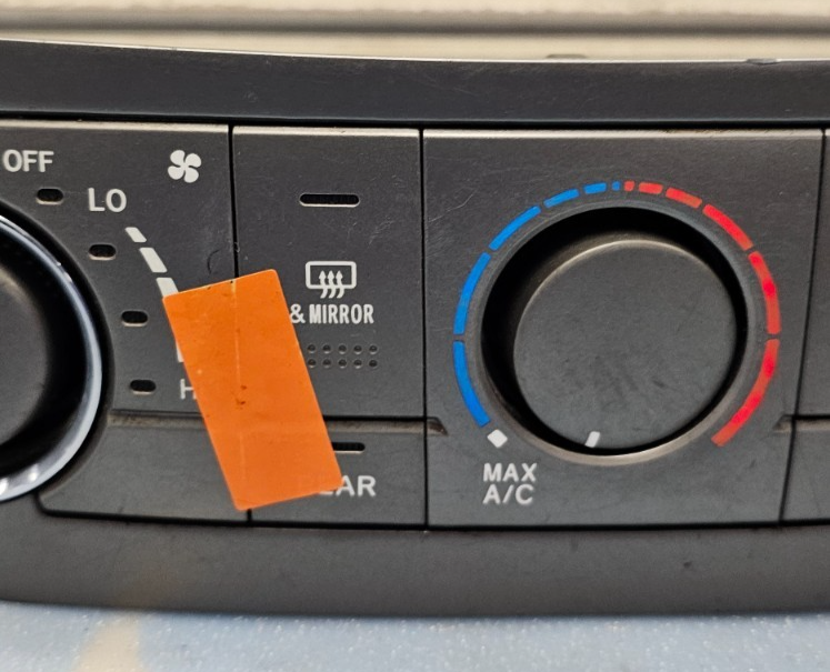 08-11 HIGHLANDER DASH A/C AC HVAC HEATER CLIMATE TEMPERATURE CONTROL SILVER