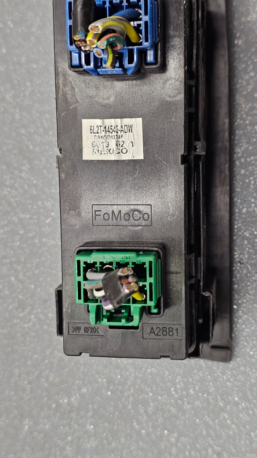 🔥08-10 Explorer F250 F350 Left Driver Master Power Door Window Switch Black